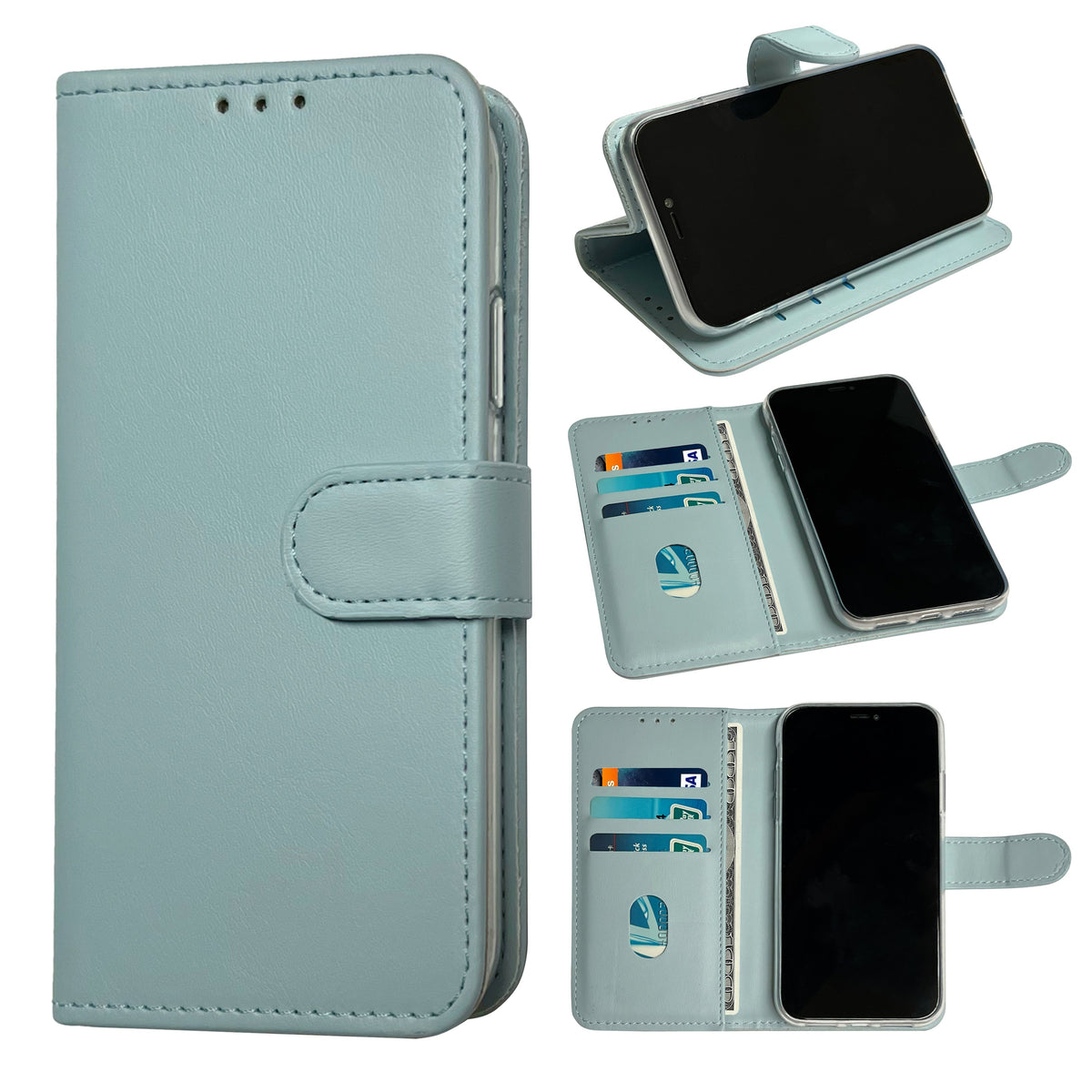 Samsung Galaxy S24 Ultra Hülle - Hellblau - Bookcase