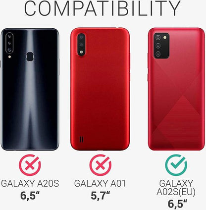 Samsung Galaxy A02s Screenprotector - Privacy - 2 Stuks