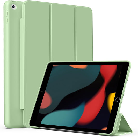 iPad 10.2 inch (9e/8e/7e) Tablethoes - Pistachio Green - Smart Cover