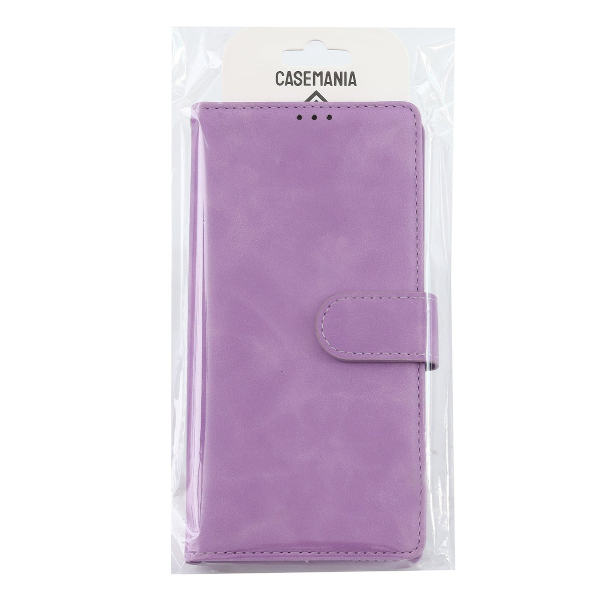 Samsung Galaxy A36 Hoesje - Bright Lila - Luxe Bookcase met Pasjeshouder