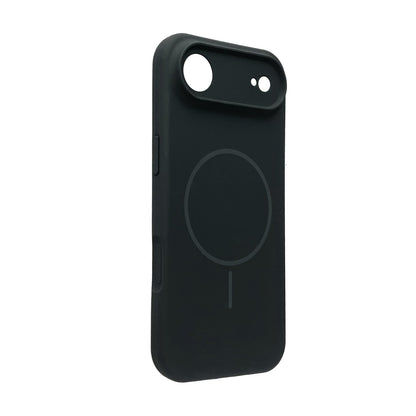 Apple iPhone Air Hülle - Schwarz - Liquid-Silikon-MagSafe-Backcover