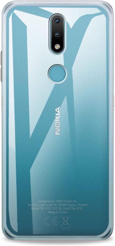 Nokia 2.4 Hoesje - Transparant - Siliconen Back Cover