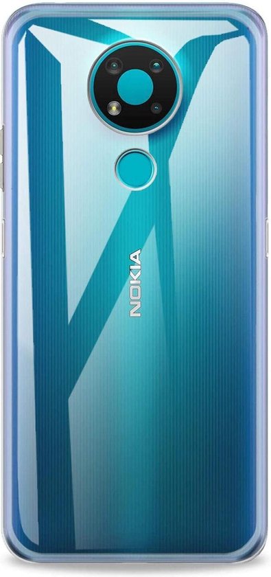 Nokia 3.4 Hoesje - Transparant - Siliconen Back Cover