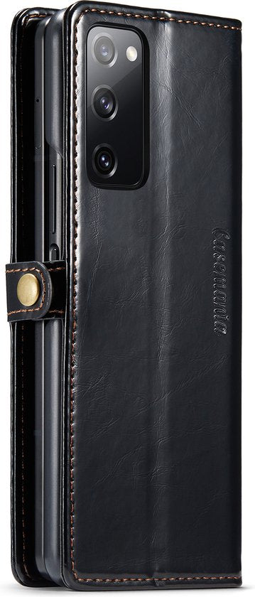 Samsung Galaxy Z Fold 2 Hoesje - Charcoal Gray - Dunne Bookcase