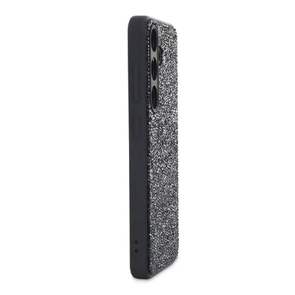 Samsung Galaxy S25 FE Hülle - Schwarz - Diamant-Glitzer-Backcover