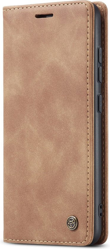 Samsung Galaxy S23 Plus Hoesje - Sienna Brown - Dunne Bookcase