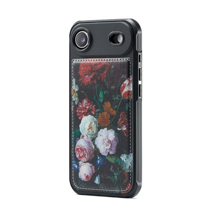 Apple iPhone Air Hoesje - Stilleven met Bloemen - Kunstleer MagSafe Back Cover