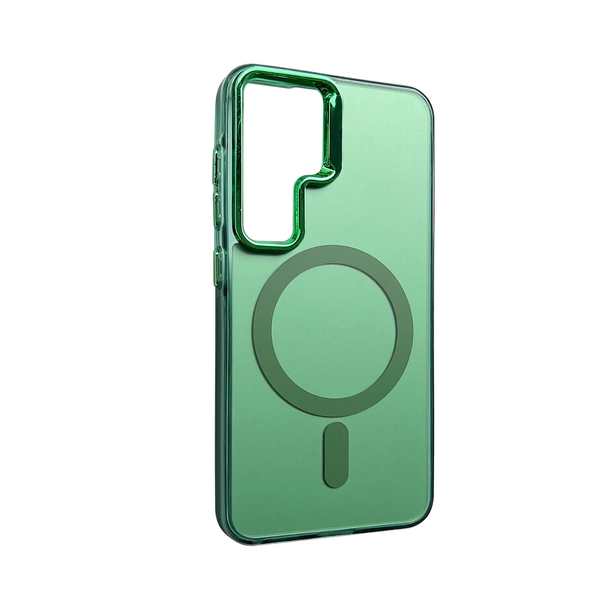 Samsung Galaxy S23 Hoesje - Groen - Armor MagSafe Back Cover