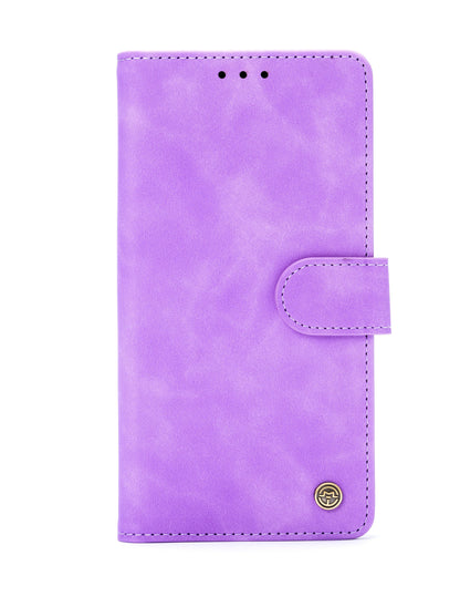 Apple iPhone Air Hoesje - Bright Lila - 2 in 1 MagSafe Bookcase