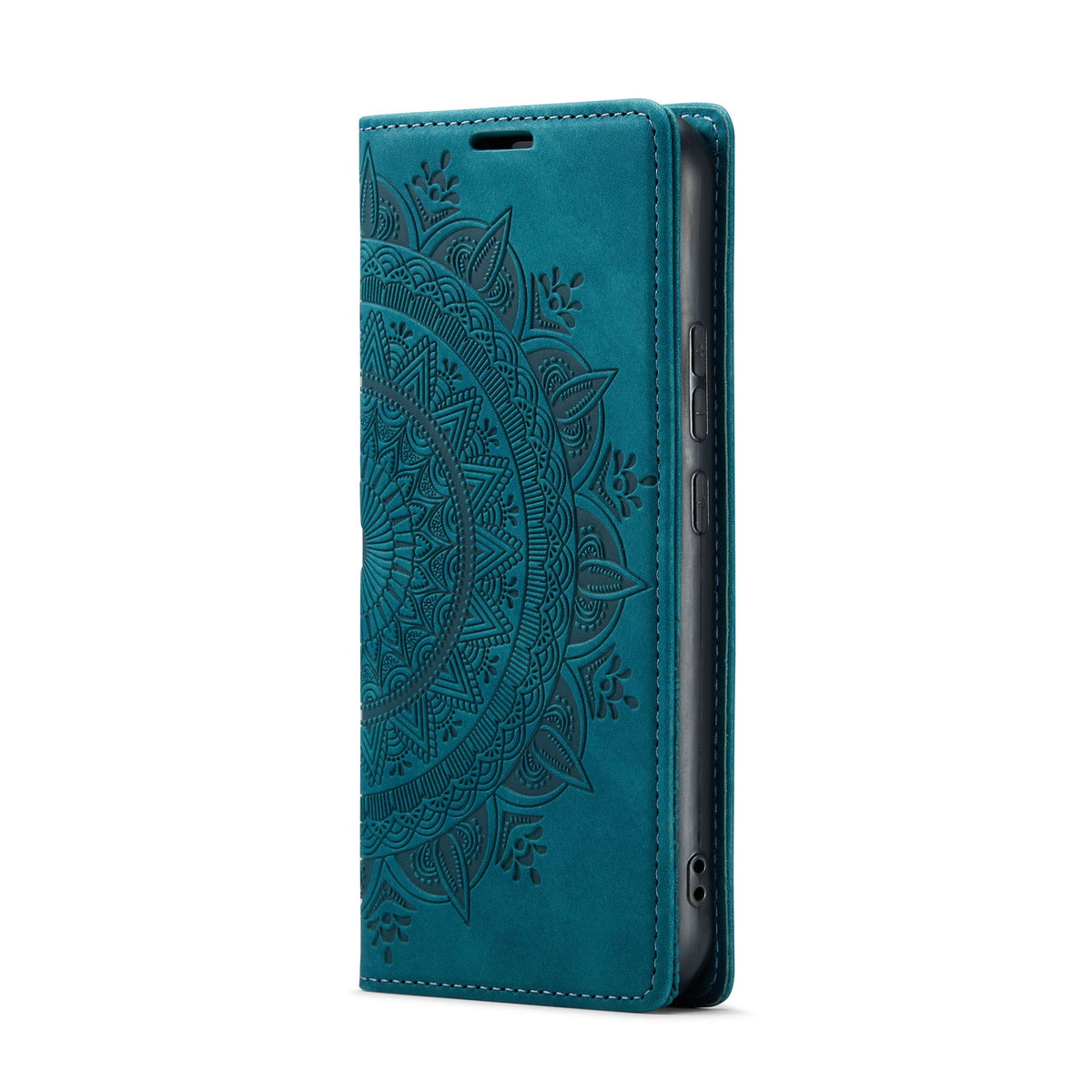Samsung Galaxy A55 Hoesje - Emerald Green - Mandala Dunne Back Cover
