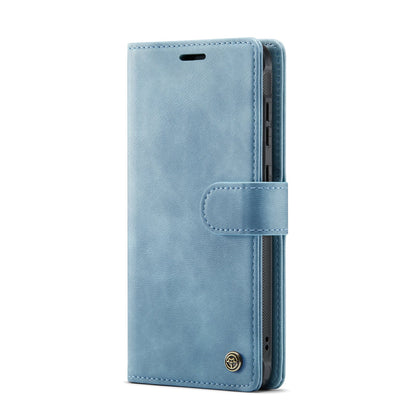 Samsung Galaxy S25 Edge Hoesje - Aqua Blue - Luxe 2 in 1 MagSafe Bookcase