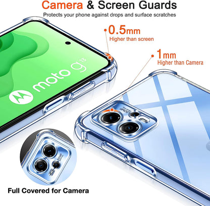 Coque Motorola Moto G13 - Transparent - Étui arrière anti-choc