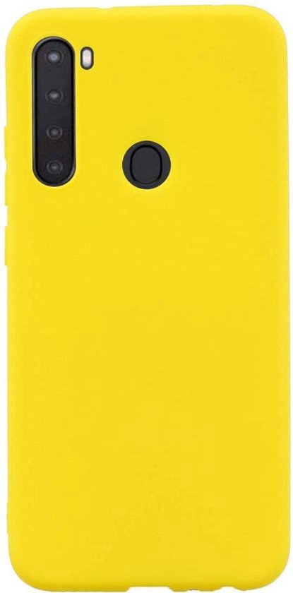 Samsung Galaxy A21 Hülle - Gelb - Silikon-Backcover