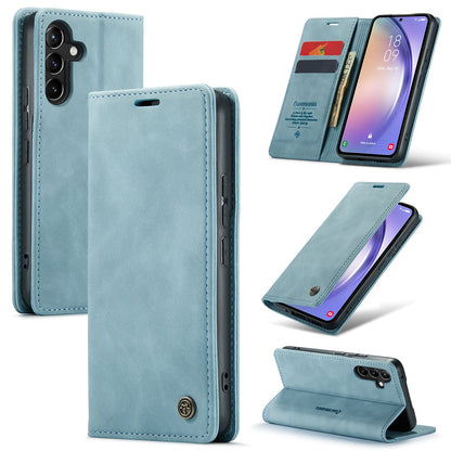 Samsung Galaxy A15 Hoesje - Aqua Blue - Dunne Bookcase