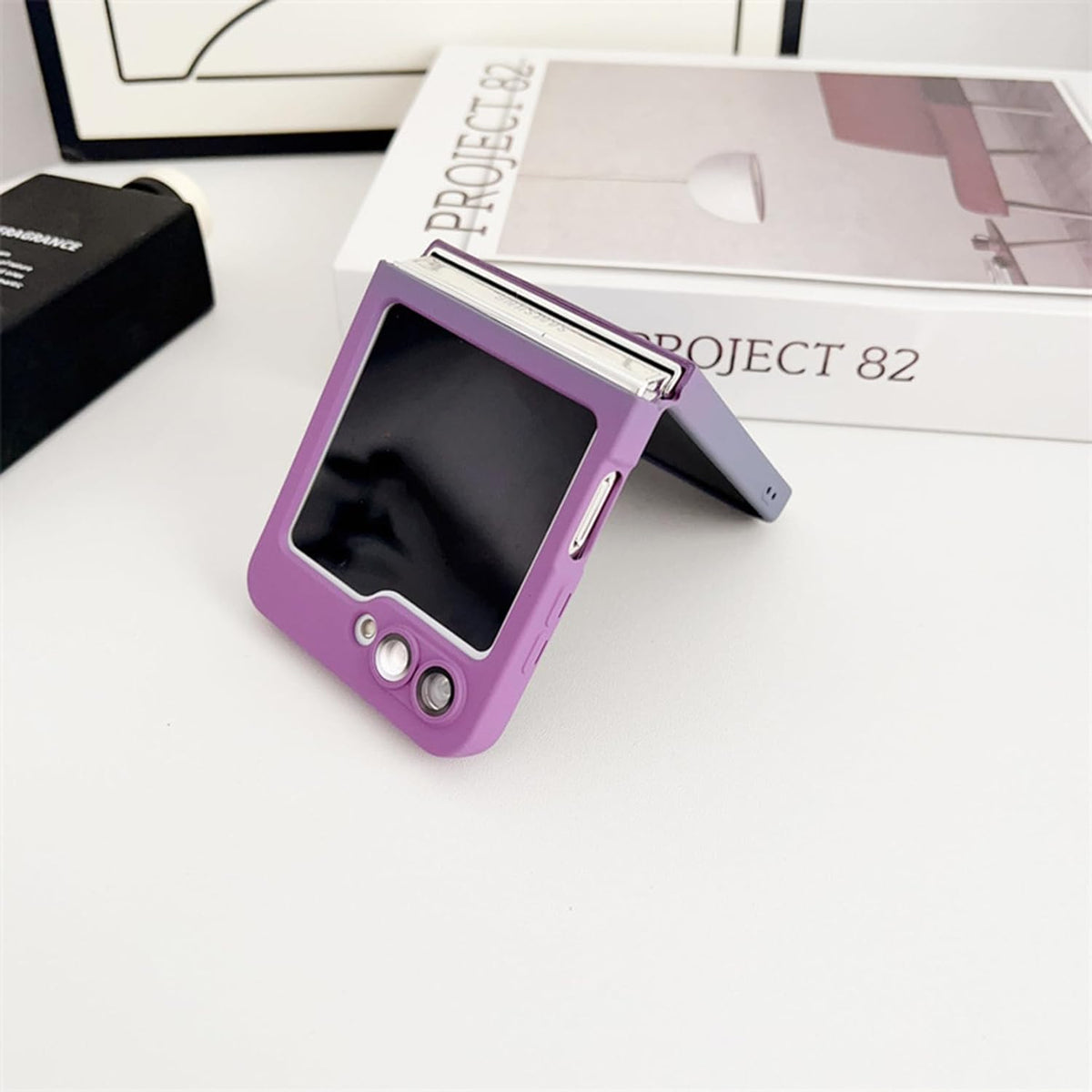Samsung Galaxy Z Flip 6 Case - Purple - Silicone MagSafe Back Cover