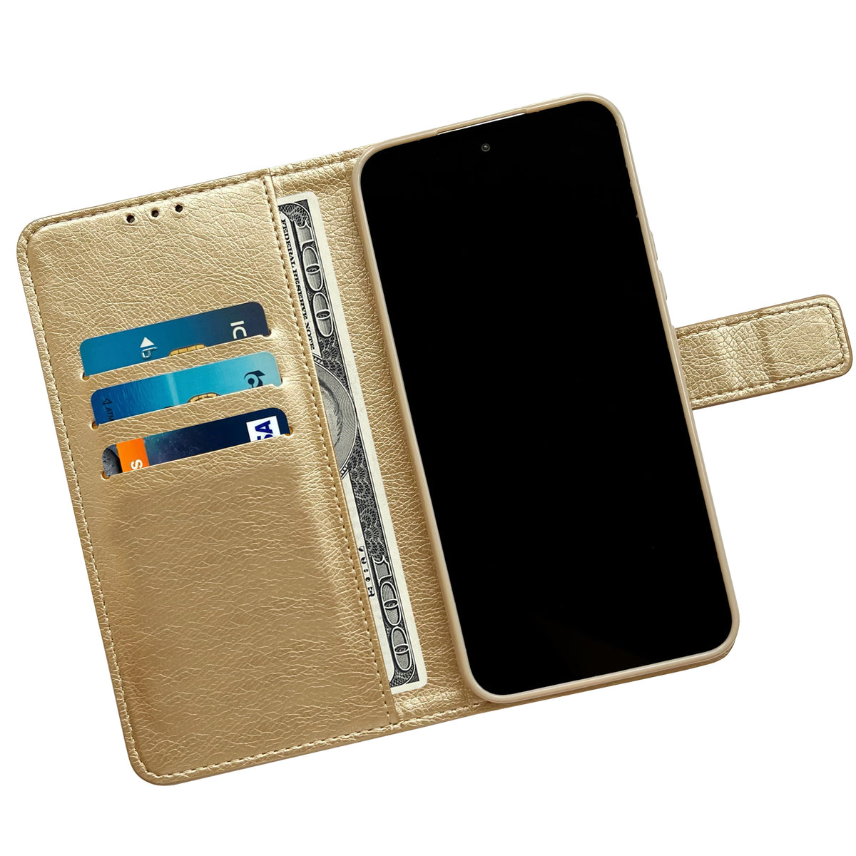Oppo Reno 12 FS Hoesje - Gold - Bookcase
