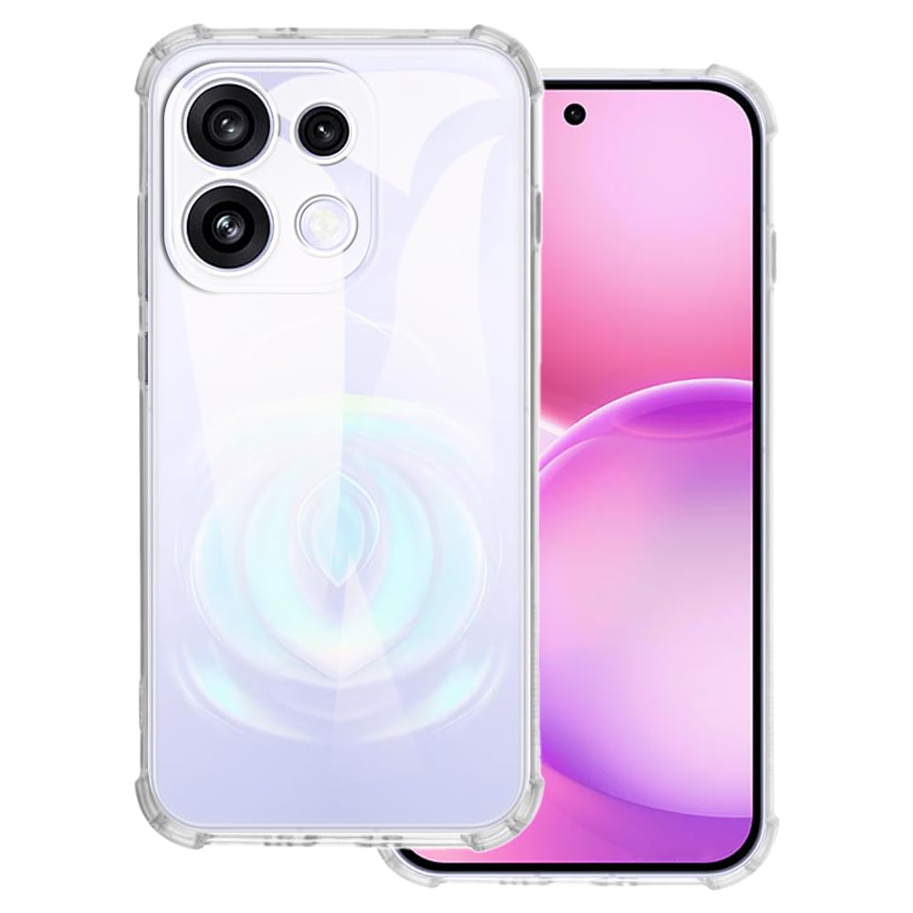 OPPO Reno16 5G Hoesje - Transparant - Anti-Shock Back Cover