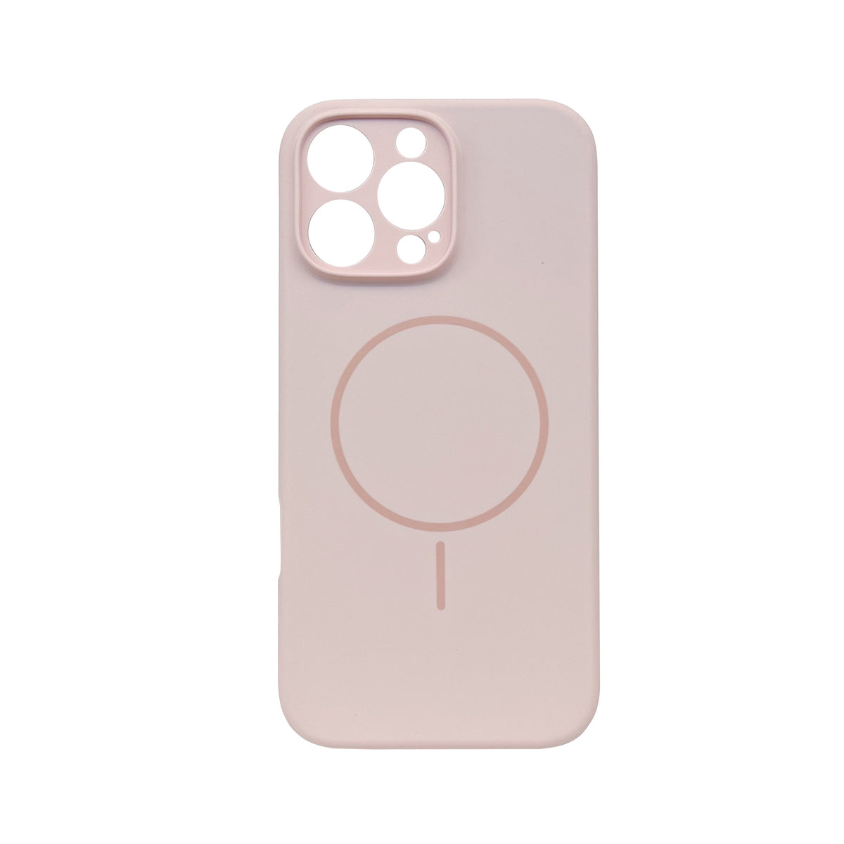 Apple iPhone 16 Pro Max Hülle - Rosa - Liquid-Silikon-MagSafe-Backcover