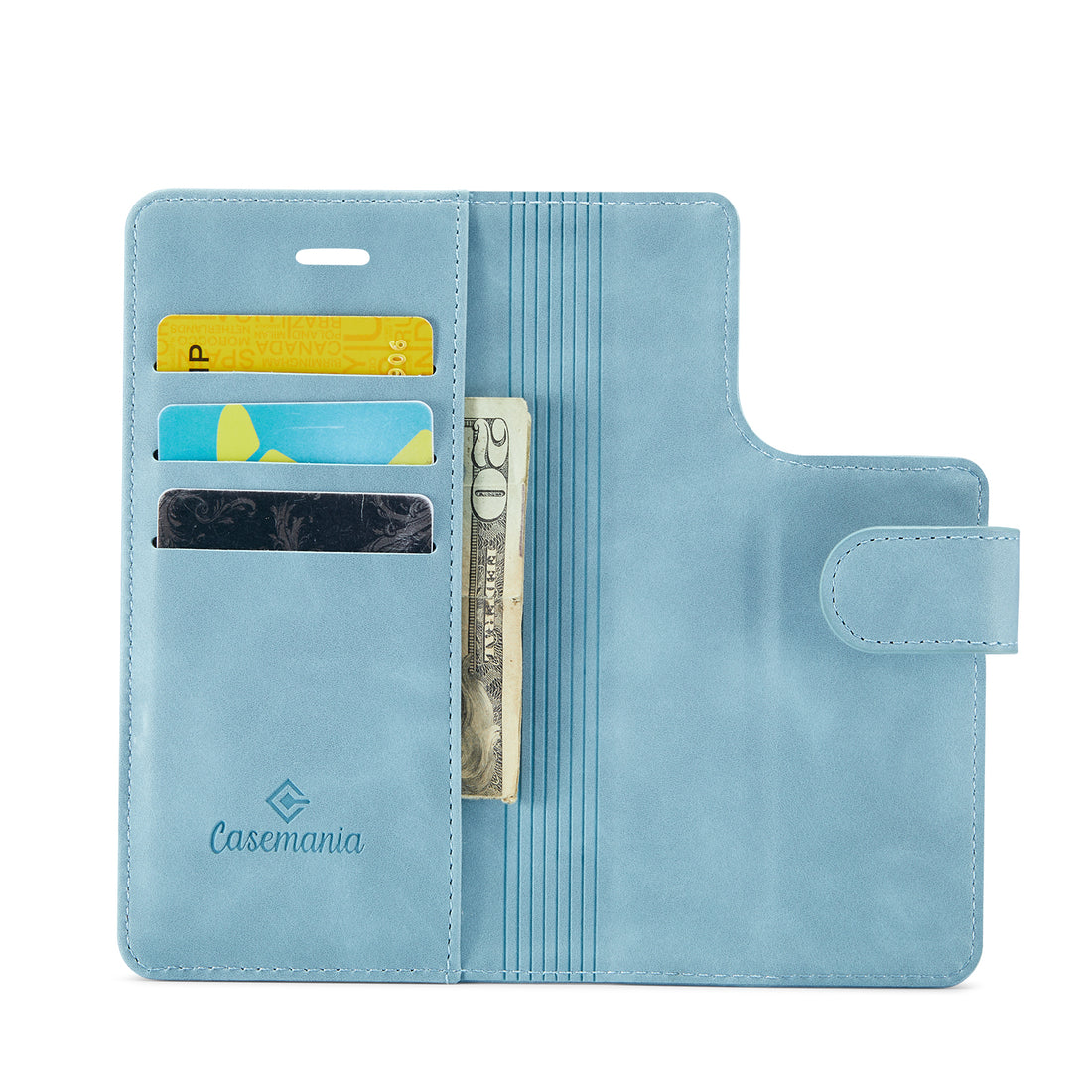 Snap Magnet | MagSafe-Compatibel 2-in-1 Bookcase | Aqua Blue