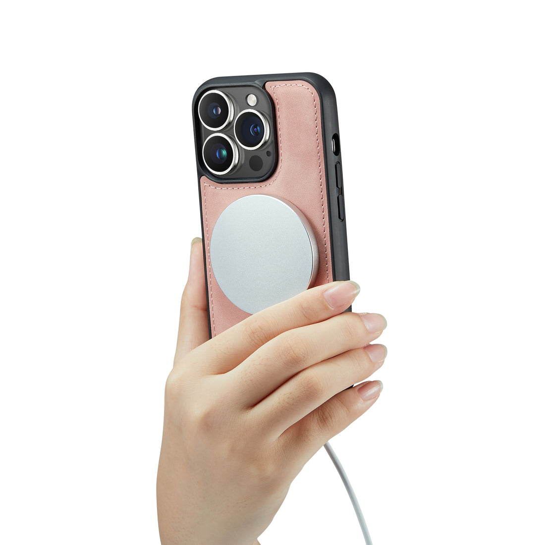 Snap Magnet | MagSafe-Compatibel 2-in-1 Bookcase | Pale Pink