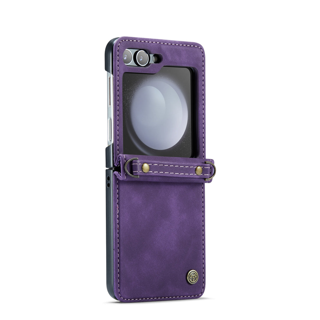 Arco | Z Flip-serie Crossbody Hoesje | Deep Purple