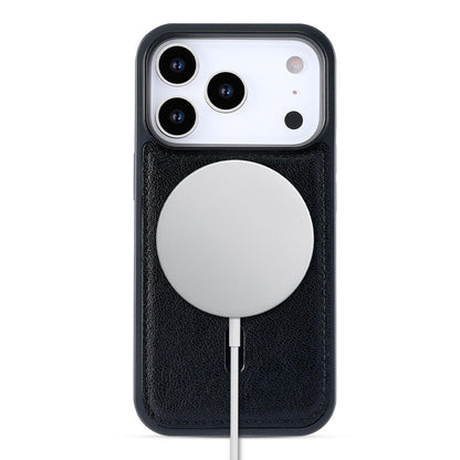 Apple iPhone 18 Pro Max Hoesje - Onyx Black - 2 in 1 Lederlook MagSafe Bookcase