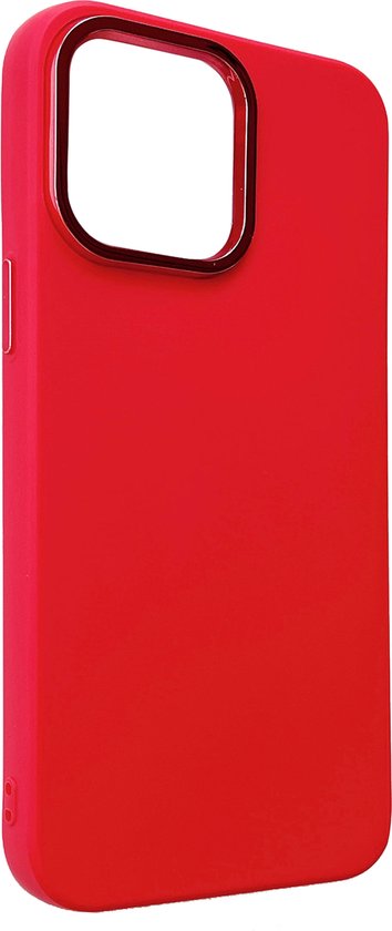 Apple iPhone 14 Pro Hülle - Rot - Silikon-Backcover