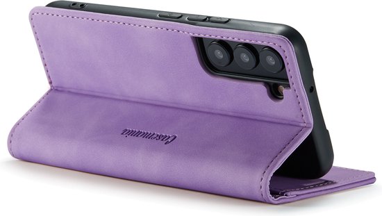 Samsung Galaxy S22 Plus Hoesje - Bright Lila - Dunne Bookcase