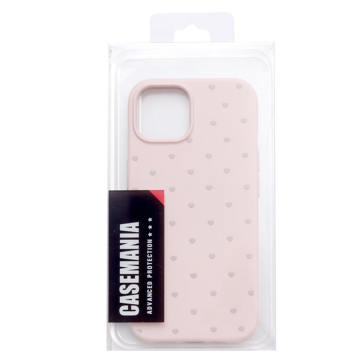 iPhone 11 Hoesje - Roze - Hartjes Back Cover