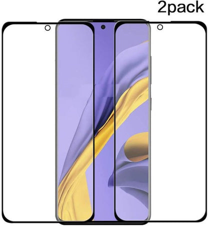 Samsung Galaxy A71 Screen Protector - Full Cover - 2 Pieces