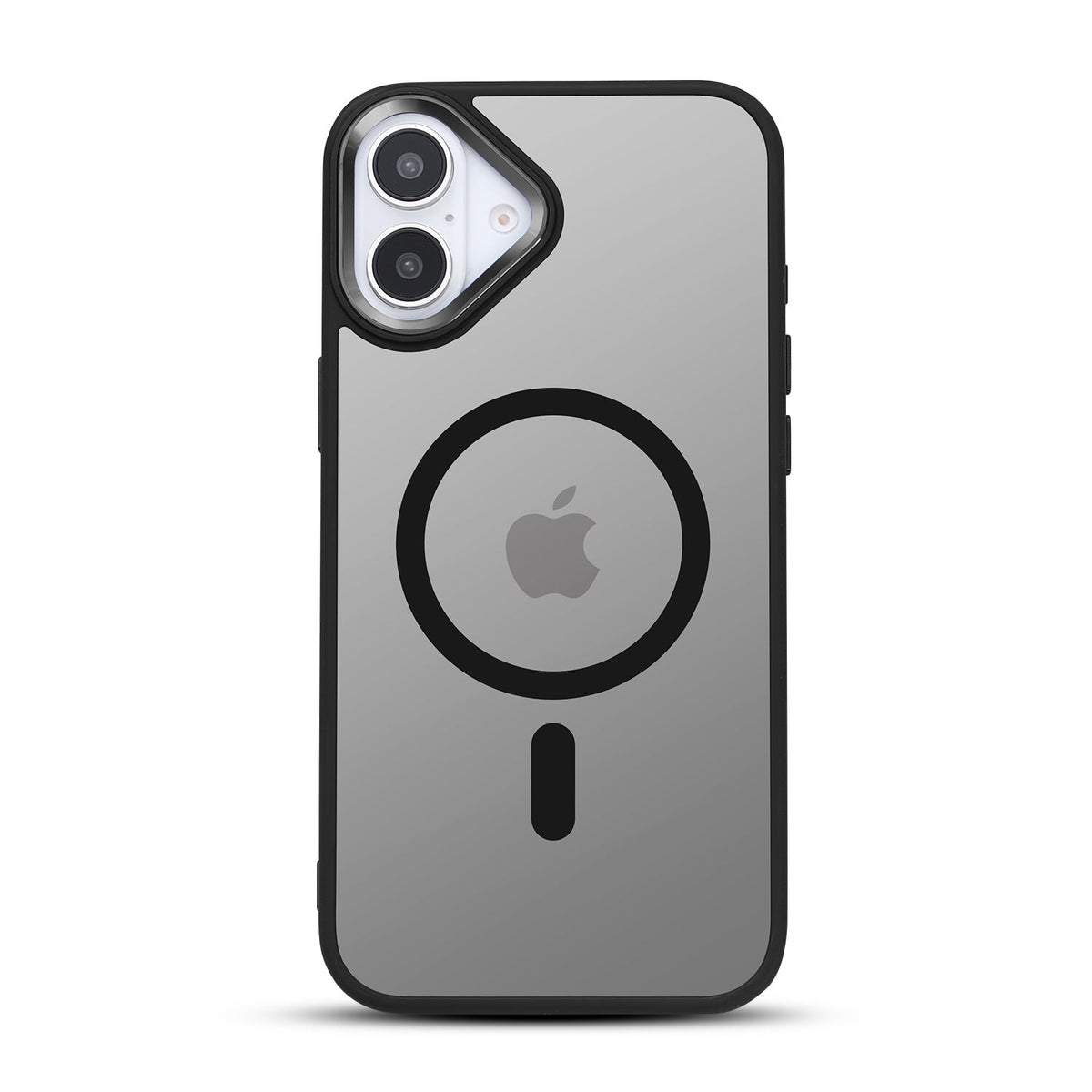 Apple iPhone 16 Plus Hoesje - Zwart - Bumper MagSafe Back Cover