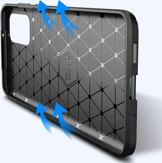 Samsung Galaxy S20 Plus Hoesje - Zwart - Back Cover