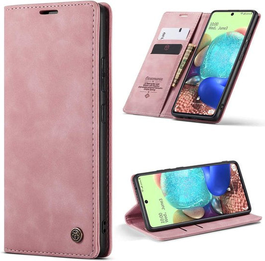 Samsung Galaxy A72 Hoesje - Pale Pink - Dunne Bookcase