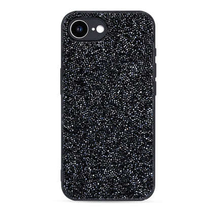 Apple iPhone 16e Case - Black - Diamond Glitter Back Cover