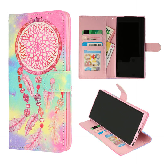 Samsung Galaxy A03 Hoesje - Dromenvanger en Veren - Luxe Print Bookcase