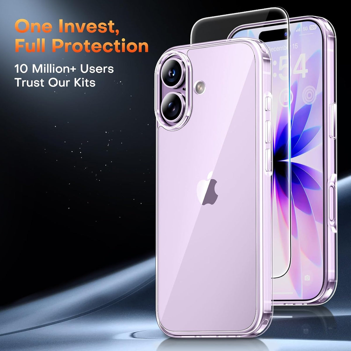 iPhone 17 Case - Clear - Silicone Back Cover