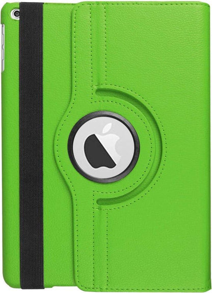 Apple iPad 7 10.2 (2019) Tablethoes - Groen - Draaibare Bookcase