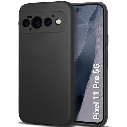 Google Pixel 11 Pro Hoesje - Zwart - Siliconen Back Cover