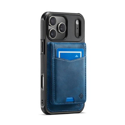 Hochwertige 2-in-1-Rückseite | Abnehmbarer Ständer mit Brieftaschenfunktion | für Apple iPhone