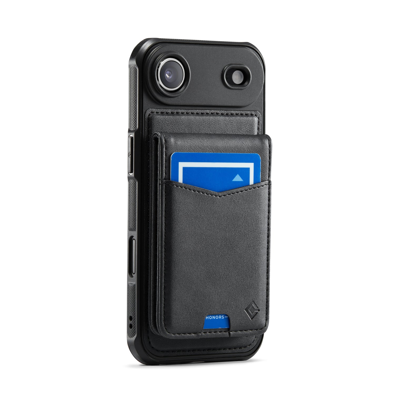 Hochwertige 2-in-1-Rückseite | Abnehmbarer Ständer mit Brieftaschenfunktion | für Apple iPhone