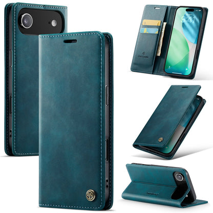 Apple iPhone Air Hoesje - Emerald Green - Luxe Dunne Bookcase
