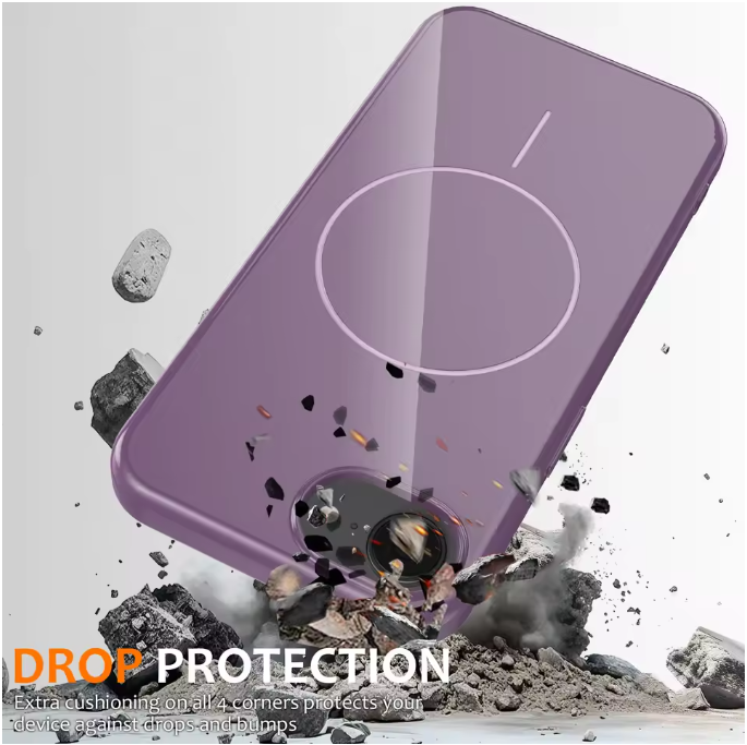 Apple iPhone 17e Hoesje - Zwart - Glitter MagSafe Back Cover