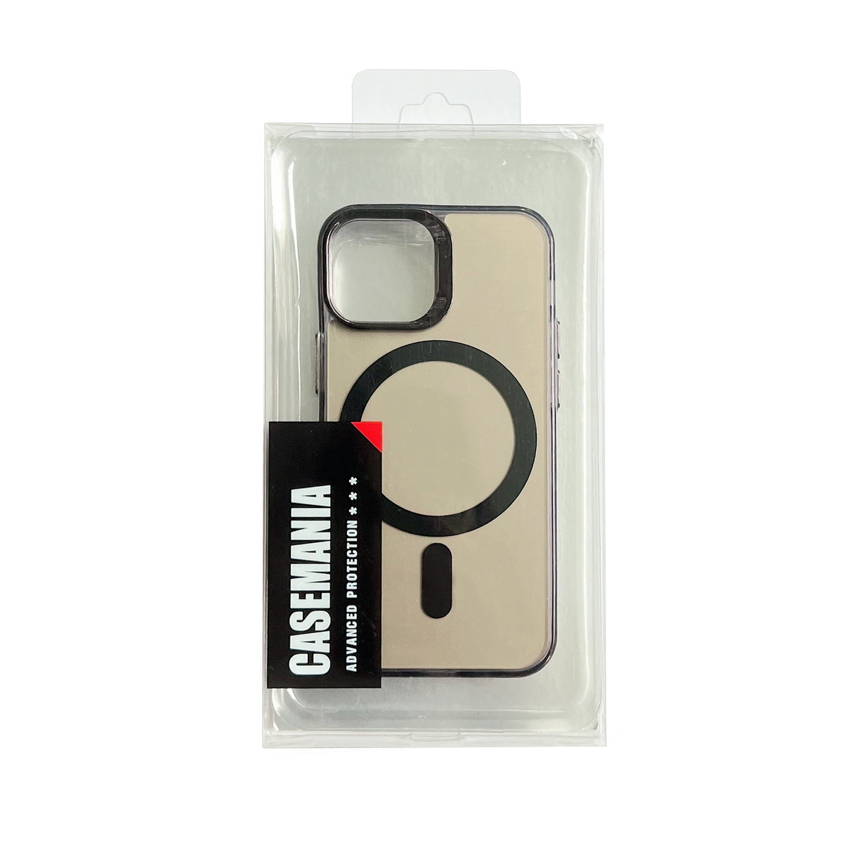 Apple iPhone 13 Hoesje - Zwart - Fusion Armor MagSafe Back Cover