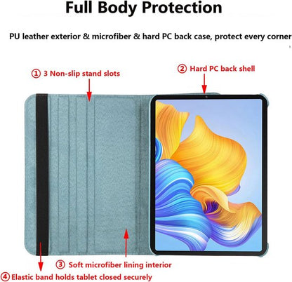 Apple iPad 2025 (11th Gen) Tablethoes - Light Blue - Draaibare Bookcase