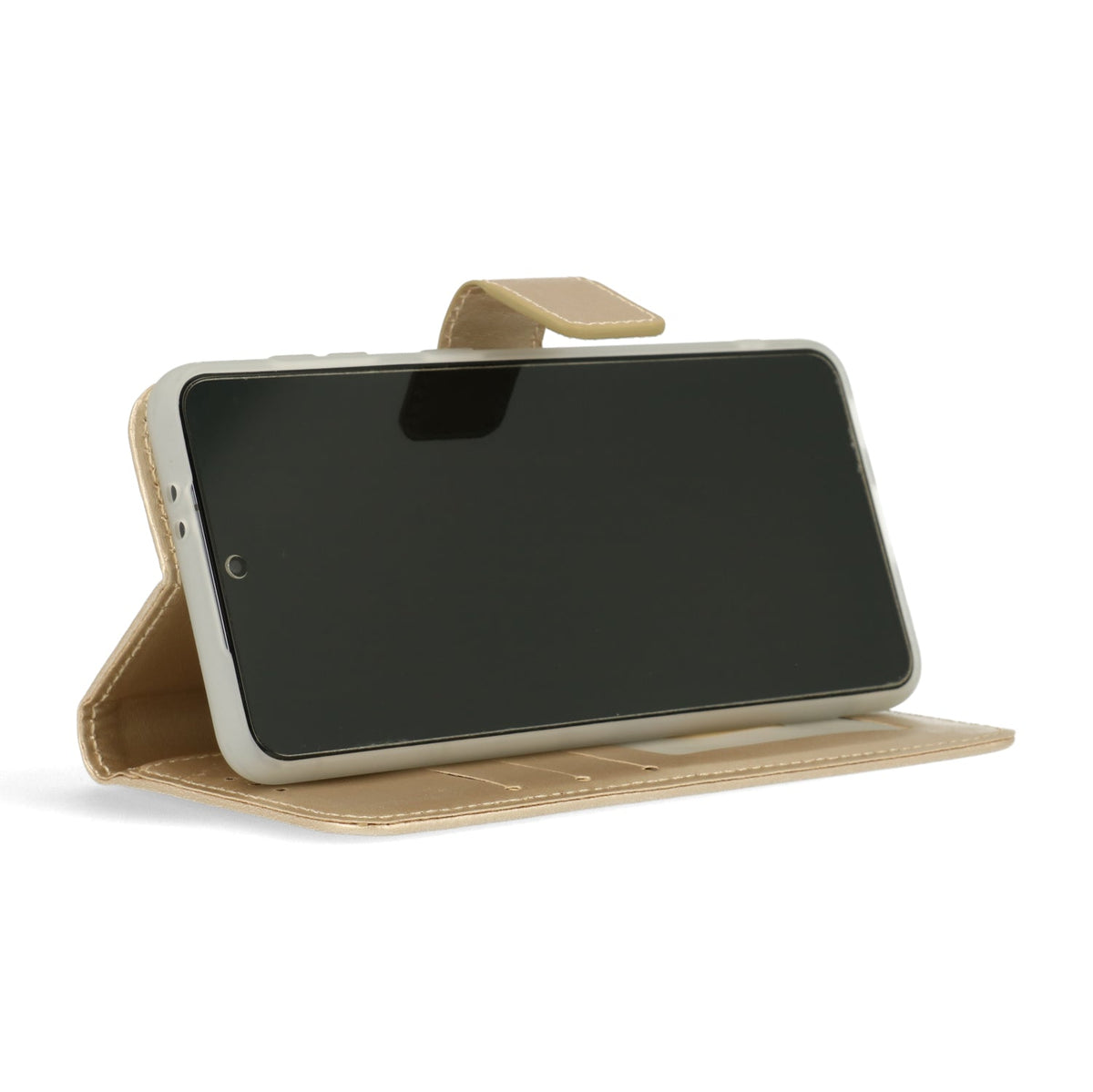 Samsung Galaxy A71 Hoesje - Goud - Bookcase