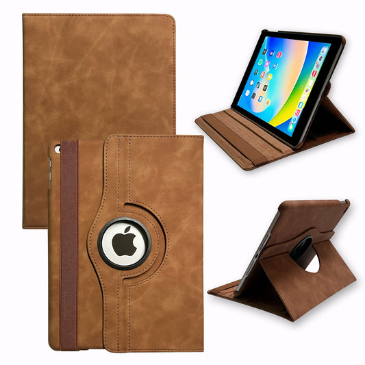 Apple iPad 5 9.7 (2017) Tablethoes - Sienna Brown - Draaibare Bookcase