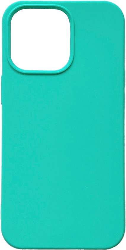 Apple iPhone 13 Pro Case - Turquoise - Strong Silicone Back Cover