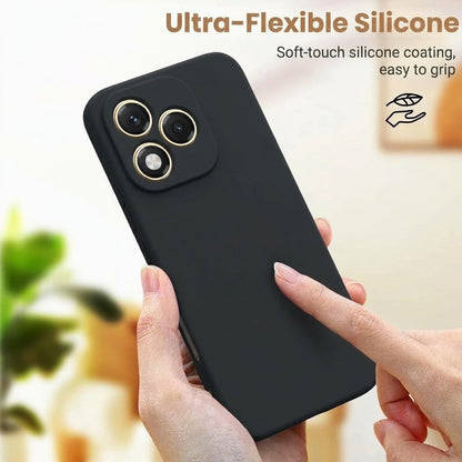 Honor 400 Lite 5G Hoesje - Zwart - Siliconen Back Cover