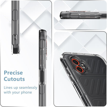 Samsung Galaxy XCover7 Pro Case - Clear - Anti-Shock Back Cover