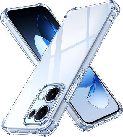 Coque Oppo Reno 13 F - Transparente - Étui arrière anti-chocs